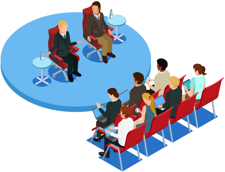 Engage attendees with speakers at your event
