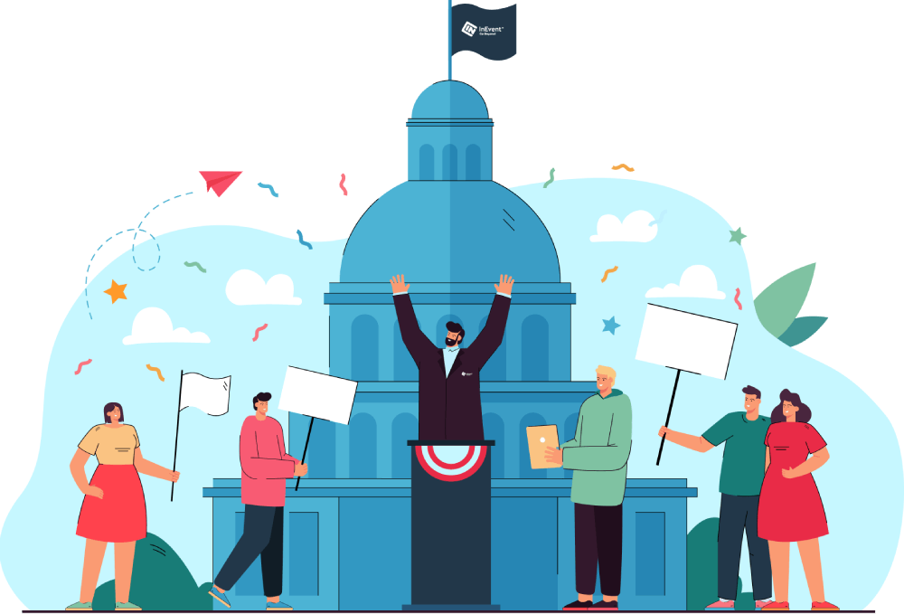 Powerful events for a successful political campaign