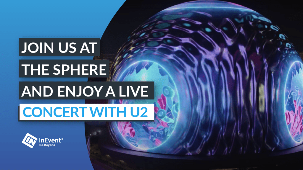 The InEvent raffle at The Sphere, Las Vegas